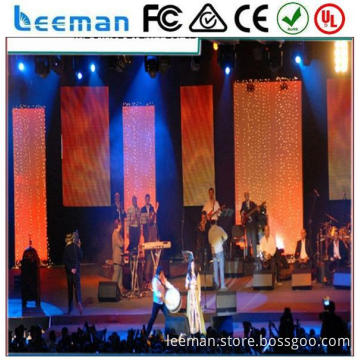 stage elegant backdrop led display 2015 Leeman P1.5 SMD led curtain light wholesale